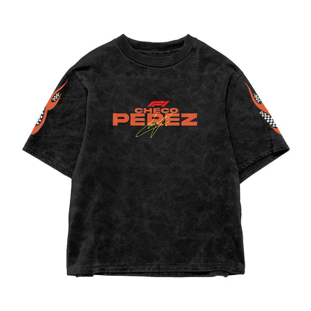 Checo Legacy Acid wash Oversized Tee