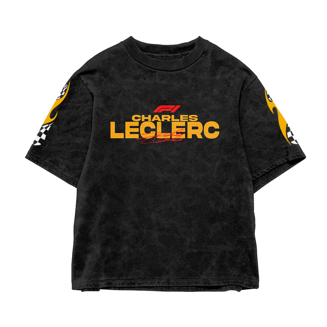 Leclerc Acid wash Oversized Tee