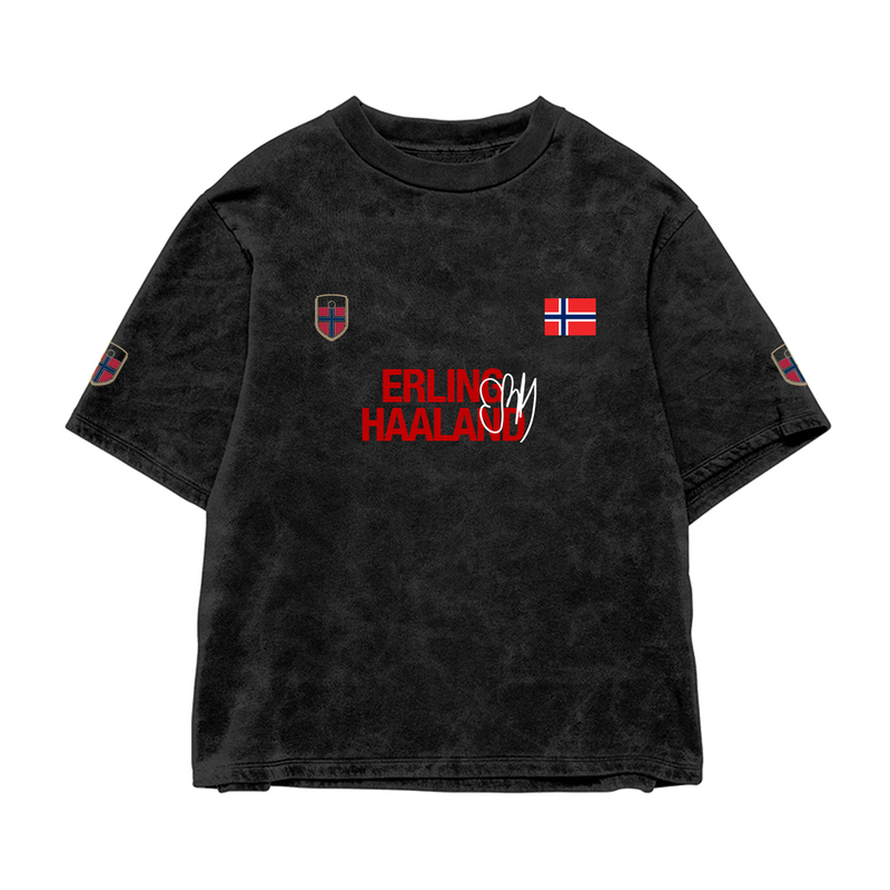 Beast Mode Acid Wash Oversized Tee