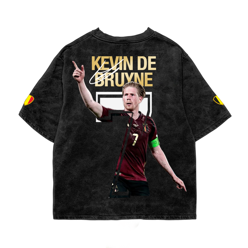 Bruyne Vision Acid Wash Oversized Tee