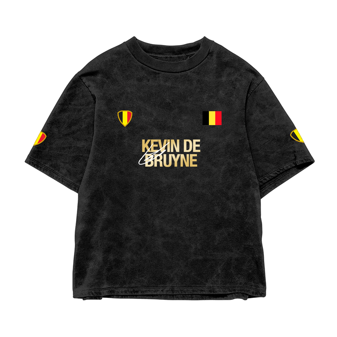 Bruyne Vision Acid Wash Oversized Tee
