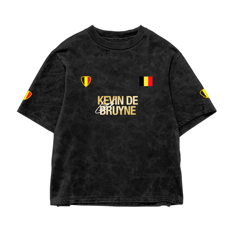 Bruyne Vision Acid Wash Oversized Tee