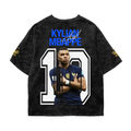 Mbappé Elite Acid Wash Oversized Tee